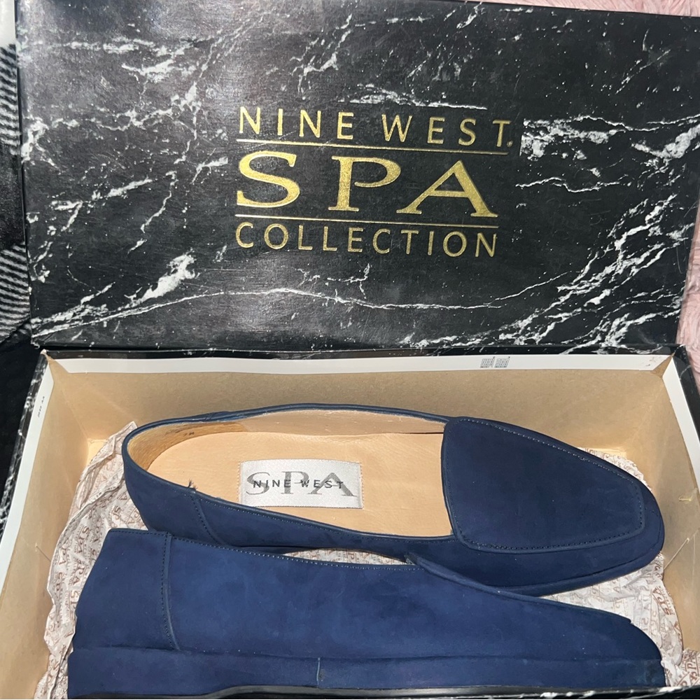 BNWB Nine West suede loafer 7